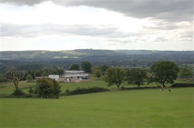 East Orchard Constrution of new house at Sainscombe  Farm